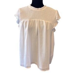 Laundry By Shelli Segal White Blouse